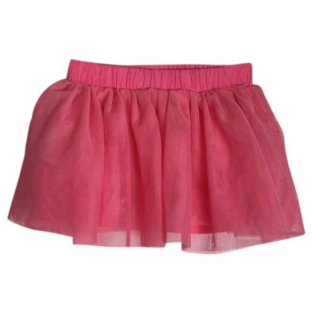 6-9 Mos Cherokee Pink silk short tutu skirt